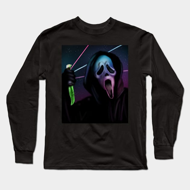 Space Ghost Long Sleeve T-Shirt by Kozna_art